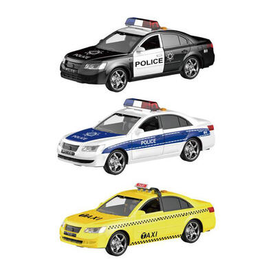 Ling Li Bao 1:16 Inertial Robocar Police Car (With Light) - Assorted