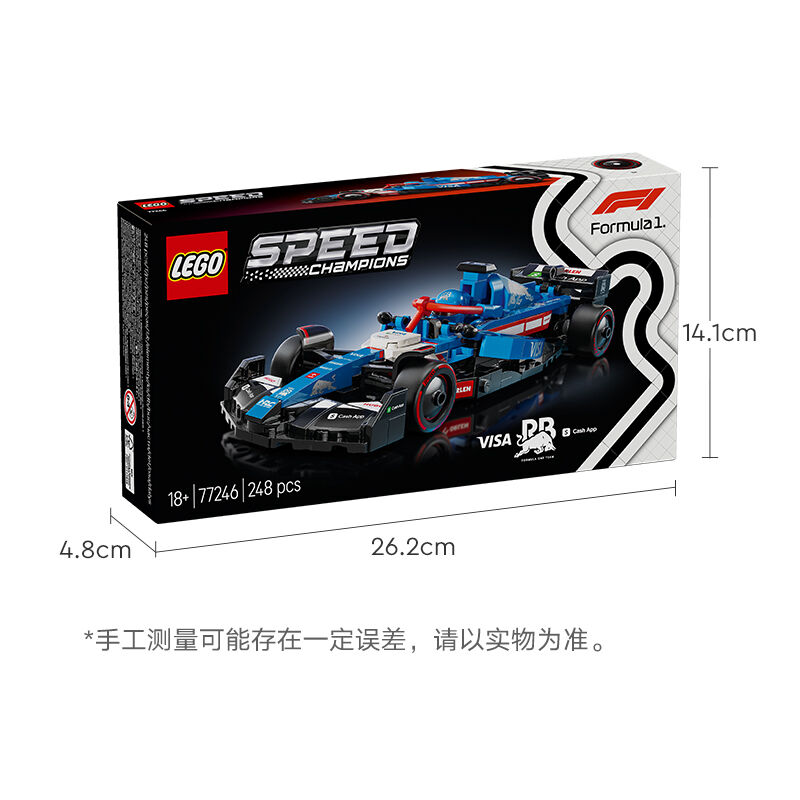 LEGO Speed Champions Visa Cash App Rb Vcarb 01 F1? Race Car 77246