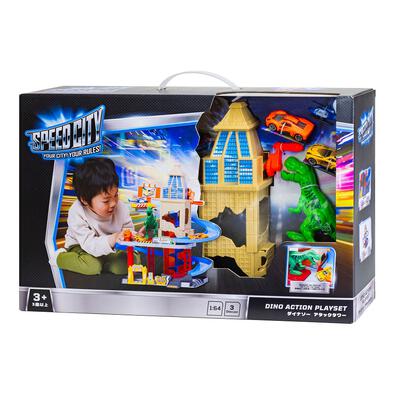 Speed City Dinosaur Attack Playset