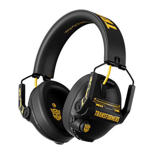 Qishun Innovation/Transformers - Bluetooth Headphones - Bumblebee - Black