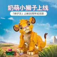 LEGO乐高 迪士尼经典系列 43243 小狮子王辛巴
