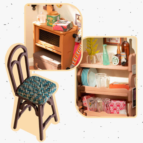 Rolife Cozy Kitchen