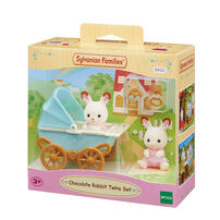 Sylvanian Families 森贝儿家族 巧克力兔双胞胎家具套