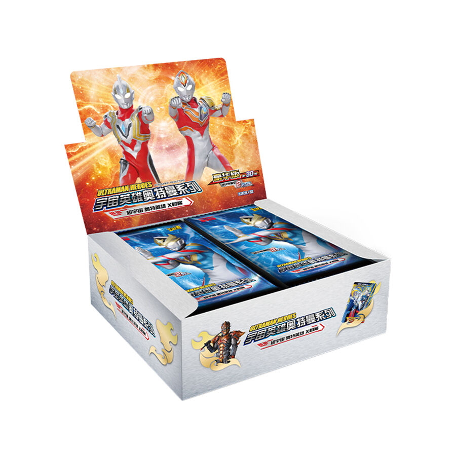 英語版ウルトラマンカード(卡游 KAYOU) 1箱 Kayou Ultraman Card Game Collection Trading Card Guardians of the