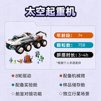 LEGO City 60432 Command Rover And Crane Loader