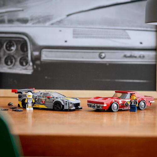 LEGO乐高 超级赛车系列 76903 雪佛兰克尔维特C8R和1968 