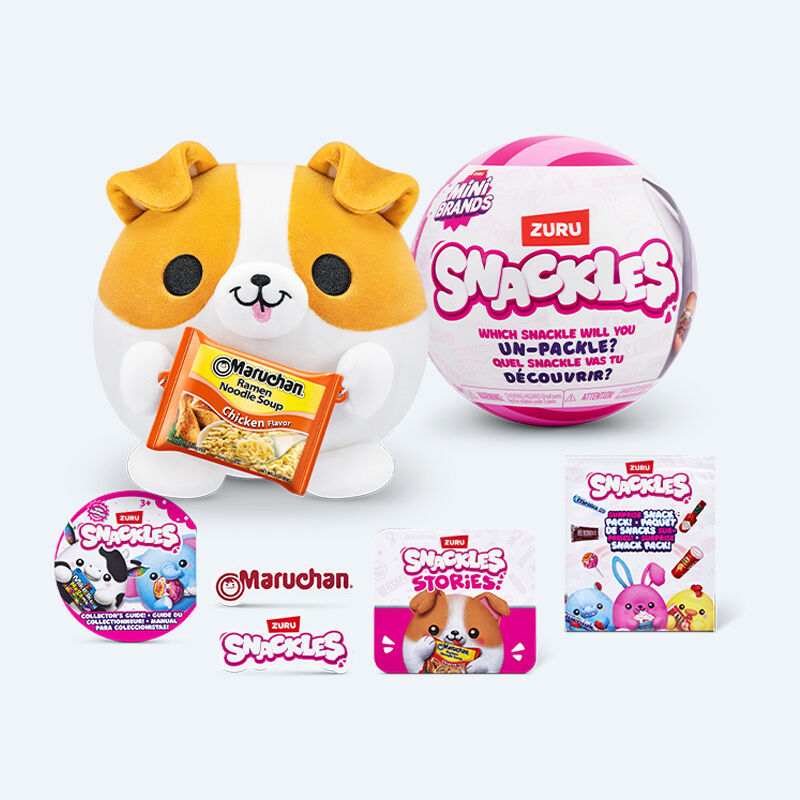 Zuru Snackles-Snackles Na-Series 1 Plush Small 115Mm - Asssorted