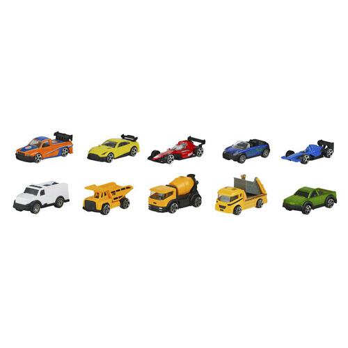 Speed City 10 Pack City Diecast vehicles