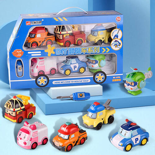 Robocar Poli Diy Disassembly Car Series - Assorted