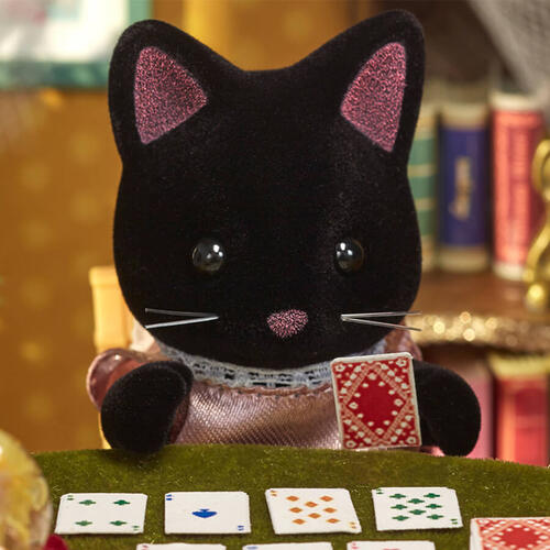 Sylvanian Families Midnight Cat Family 