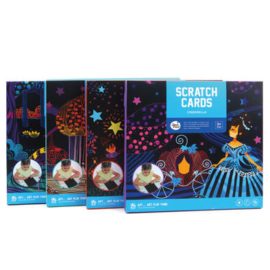 Joan Miro Scratch Cards Set-Full Moon/Cinderella - Assorted