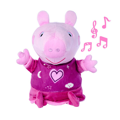 Peppa Pig Plush Good Night Peppa - Assorted