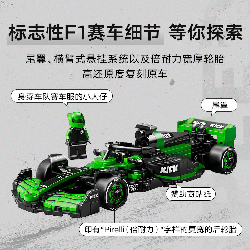 洋書 NEW RULES 77247 KICK Sauber F1 Team C44 | Brickipedia | Fandom