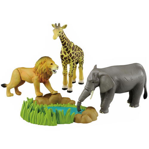 Tomy Ania Aa 01 Savanna Animal Set