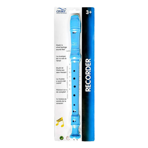Clear & Blue Sky Recorder - Assorted