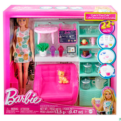 Barbie Self-Care Tea Shop Playset