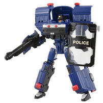 Tomica Police-Braver Riot Police＆Traffic Police Force Set