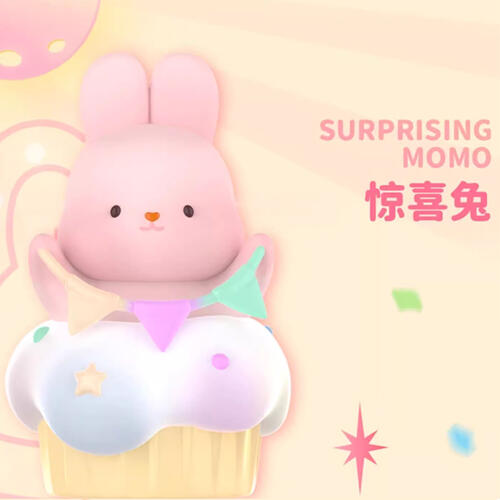 Funism 玩乐主义 摸摸兔纪念日系列盲盒 - 摸摸兔 - 随机发货