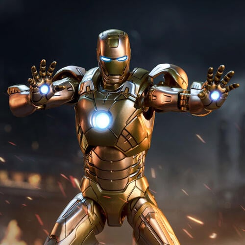 Marvel漫威 漫威十周年系列钢铁侠MK21