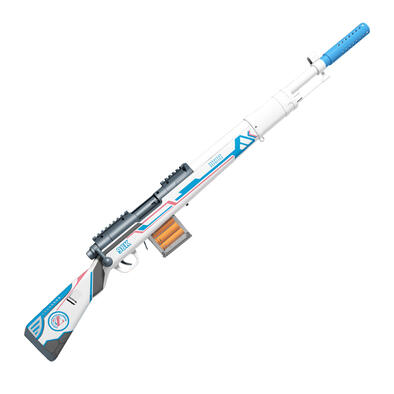 A Fire Toy Blaster With Soft Bullets