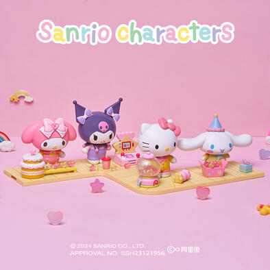 三丽鸥家族糖果工厂系列拼装 - 随机发货