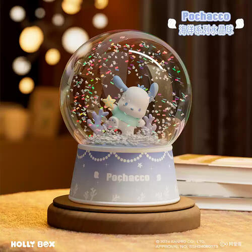 Sanrio Family Ocean Series Crystal Ball--Pochacco