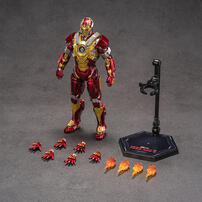 Marvel漫威 漫威十周年系列钢铁侠 MK17 