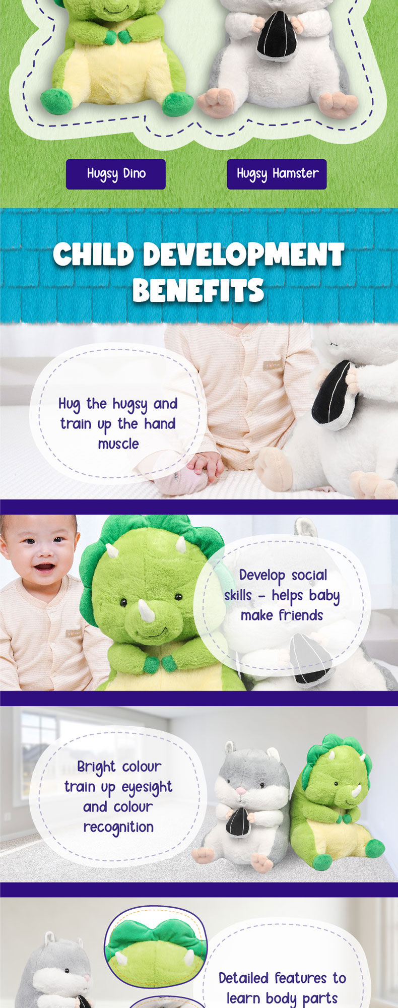 Hugsy soft toy best sale online