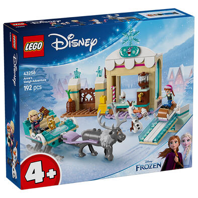 LEGO乐高 迪士尼冰雪奇缘系列 43256 安娜的雪橇冒险