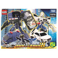 Tomica Police-Braver Riot Police＆Traffic Police Force Set