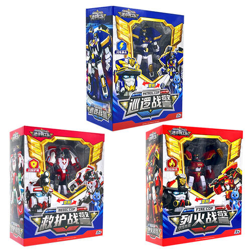 迷你特工队-巡逻/烈火/救护 - 随机发货