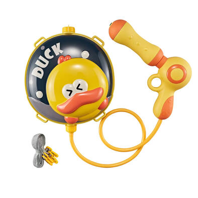 Little Bessn Yellow duck backpack water gun