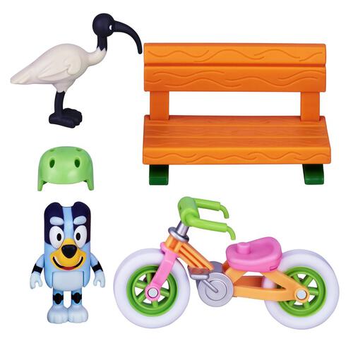 Moose Bluey S6 Vehicle & Figures Bicycle