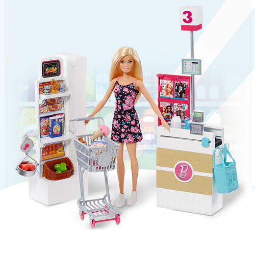 Barbie Supermarket With Doll