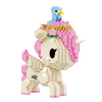 Tokidoki Small Particle Building Blocks 959 Pieces - Assorted