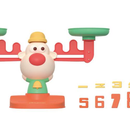 PLAYPOP萌趣驯鹿天平