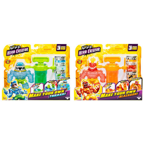 Heroes Of Goo Jit Zu Hero Creator Make Your Own Pk - Assorted