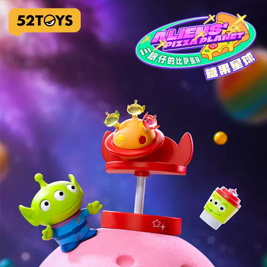 Amazon.co.jp: 52TOYS x TOY STORY Aliens' Pizza Planet Series