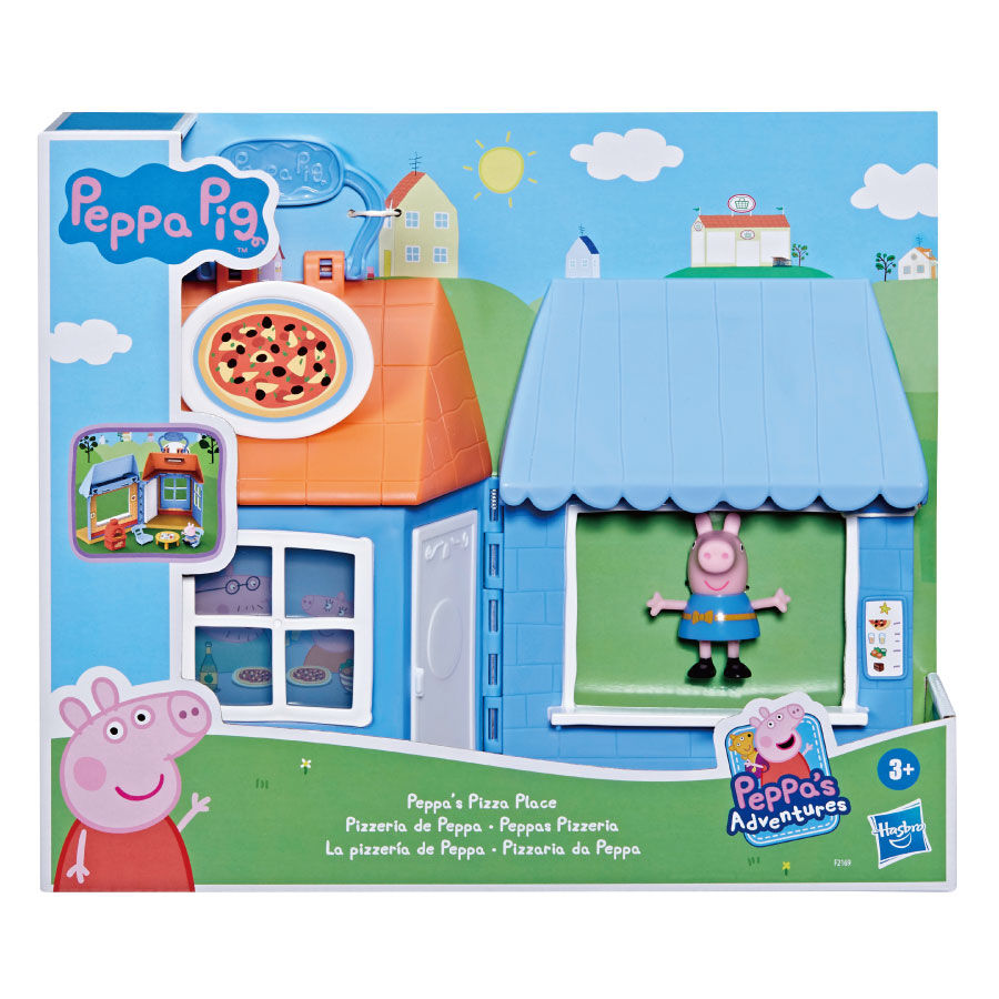 Peppa pig house hotsell toys r us
