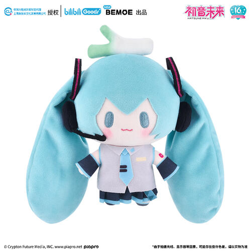 BEMOE 初音未来 TOP顶宝系列 毛绒玩偶 Miku款