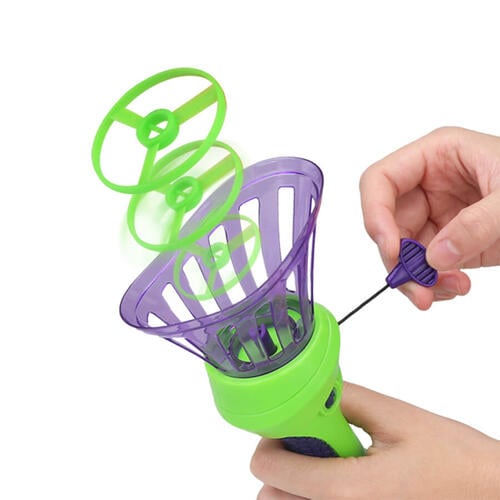 P&C Toys Shooting Toys (Pull Line Flying Saucer)