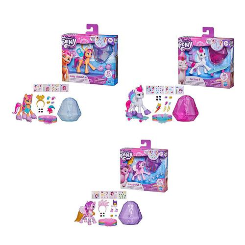 My Little Pony Movie Crystal Adventure Ponies- Assorted
