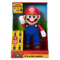 Super Mario Nintendo It`S-A Me, Mario! Feature Figure 36Cm In Height