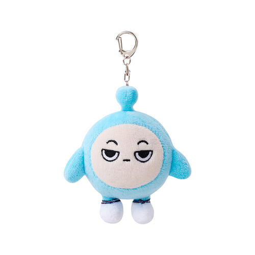 Eggy Party plush doll pendant-blue Egg