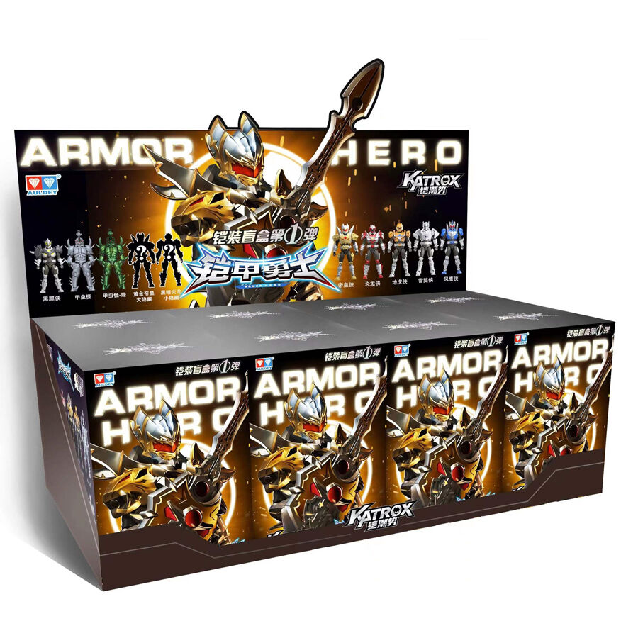 鎧甲勇士 第2弹 ブラインドボックス 全6タイプ 大隐藏あり ボックス