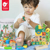 Classic Wooden Toy Dino