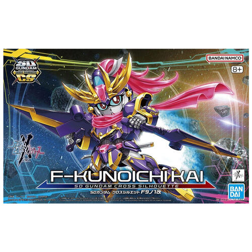 Bandai Sd Gundam Cross Silhouette F-Kunoichi Kai