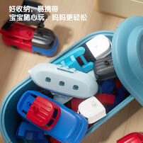 Bloks Sea, Land, And Air Early Education Building Blocks Bucket
