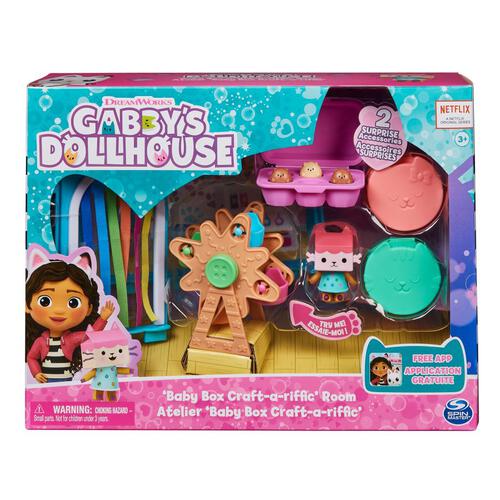 Gabby's Doll House - Baby Box Stick Craft Room