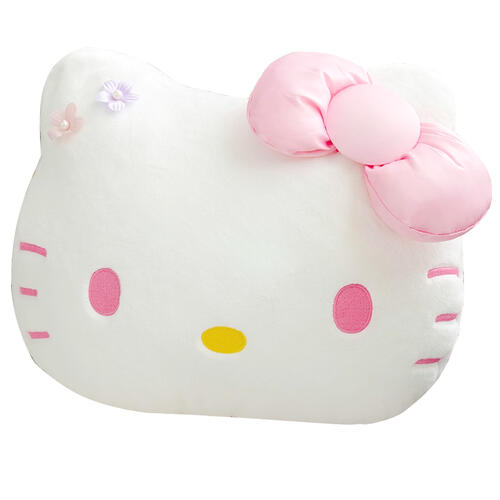 三丽鸥 花朵凯蒂猫 抱枕 - 粉色   